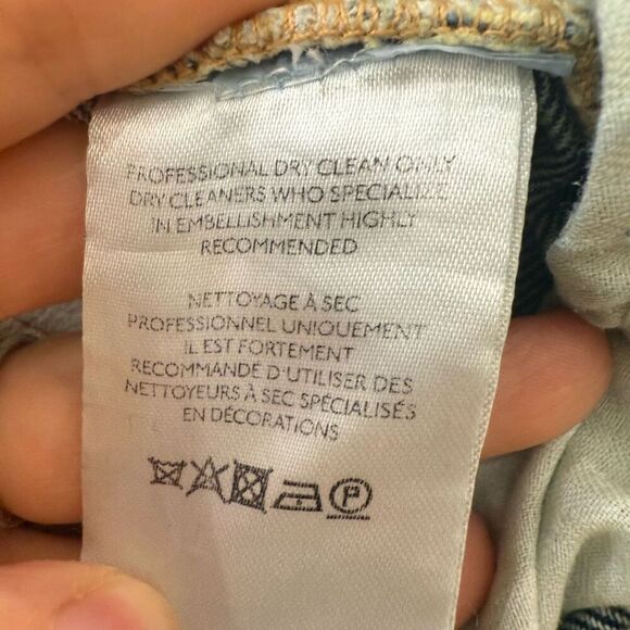 Free People Thunderbird Flare Wide Leg Light Wash Jeans Silver Women's Size 29 - Picture 12 of 15